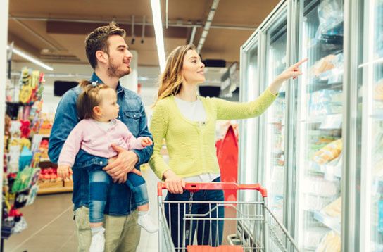 Compras de congelados de calidad para la familia