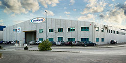 Fachada de las instalaciones de Burruezo en el Poligono Los Romerales