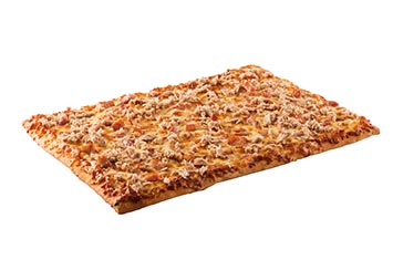 Compra Pizza bacon y atún rectangular al mejor precio.