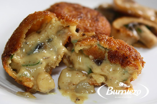 Croquetas de boletus