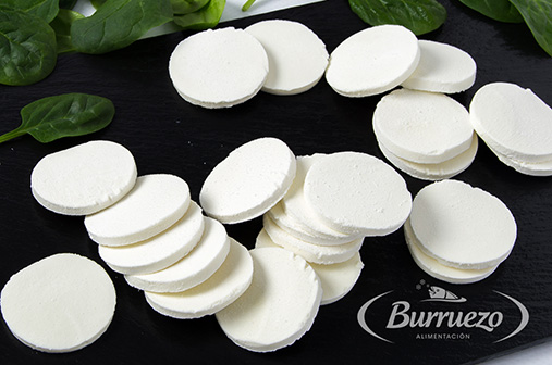 Compra Rodaja de queso de rulo de cabra al mejor precio.