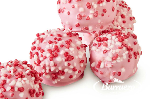 Compra Pop dots rosa sabor fresa al mejor precio.